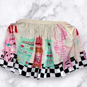Unique Vintage Candy Shop Swing Skirt